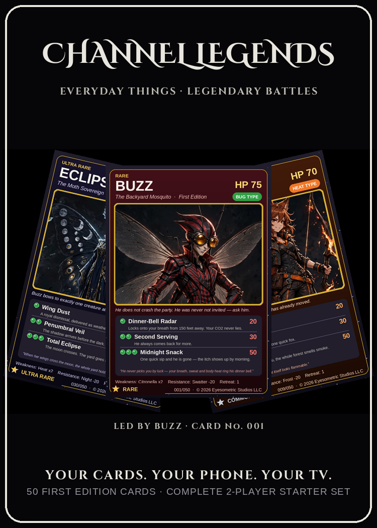 Channel Legends First Edition box