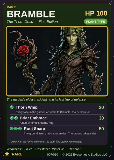 Bramble — Channel Legends First Edition card #007