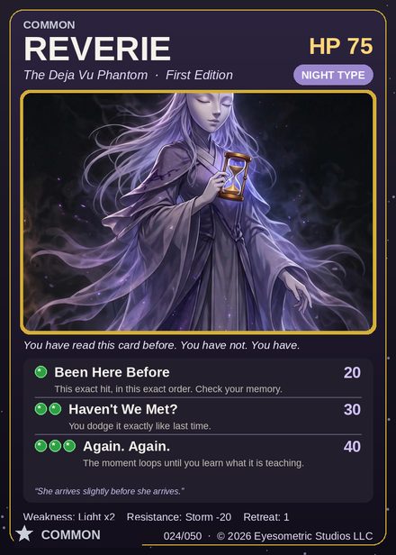 Reverie — Channel Legends First Edition card #024