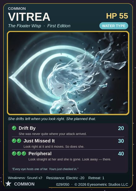 Vitrea — Channel Legends First Edition card #029