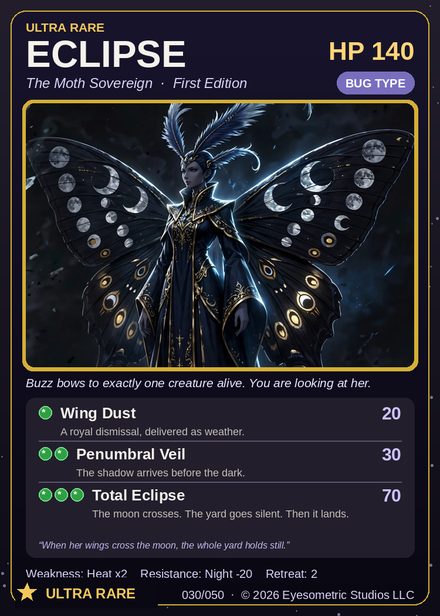 Eclipse — Channel Legends First Edition card #030